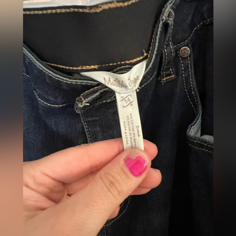 Straight leg with tummy control jeans